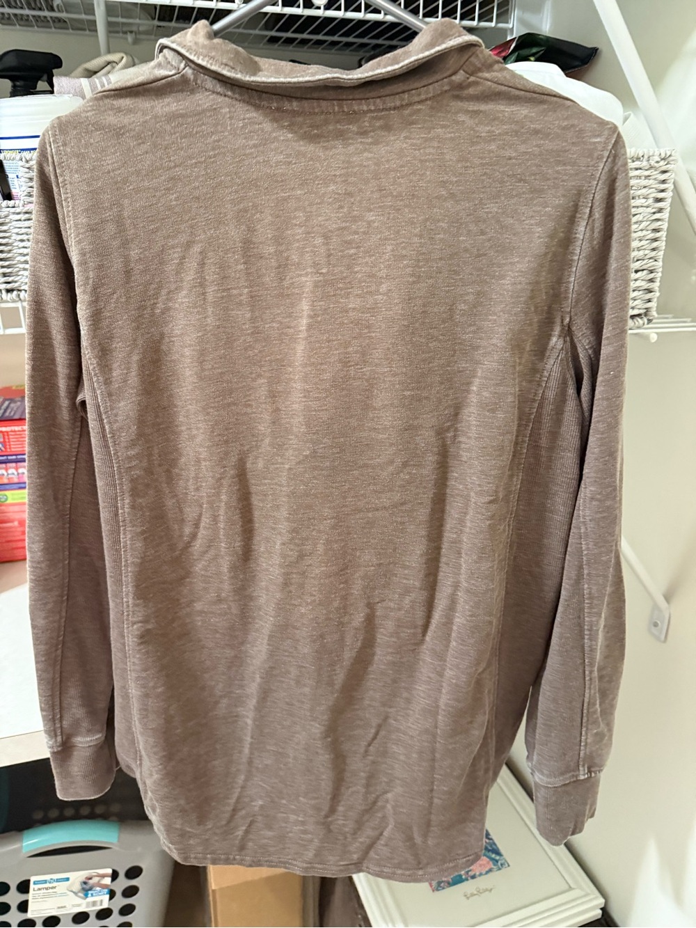 New without tags Brown Cotton Soft Button Down - medium - Picture 2 of 4